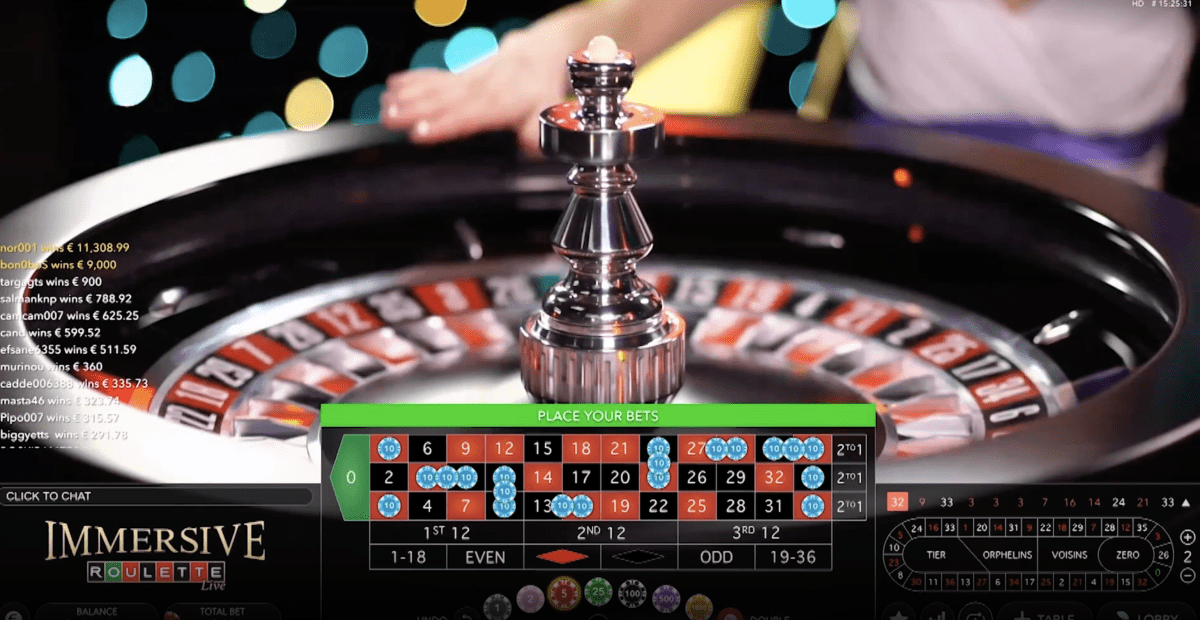 Immersive Roulette by Evolution
